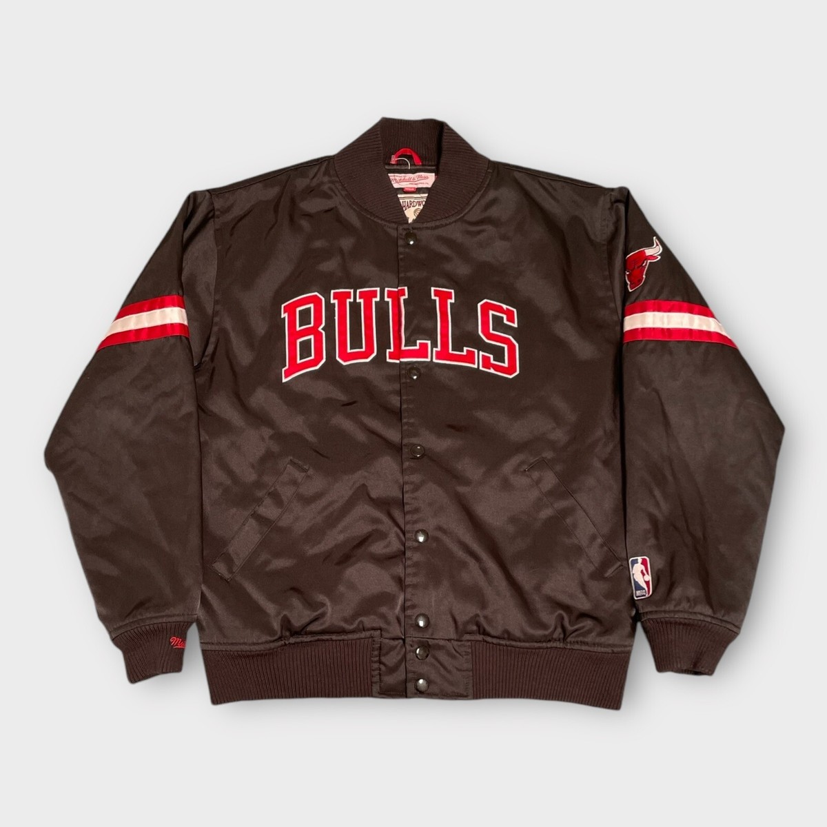 Mitchell Ness Hardwood Classics Chicago Bulls Varsity Jacket Mitchell Ness Hardwood Classics Chicago Bulls Varsity Jacket