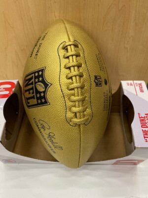 Wilson NFL 'THE DUKE' レプリカボール サイン入り Wilson NFL 'THE DUKE' レプリカボール サイン入り