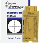 Compact Slide Rule Calculator Distance Tool for Long Range Rifle Shooting Huntin