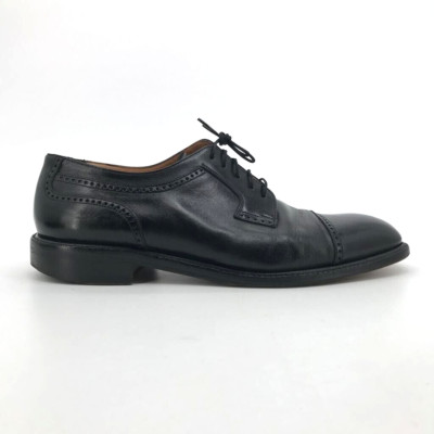 Florsheim Imperial Mens Oxford Dress Shoes Black Leather Cap 