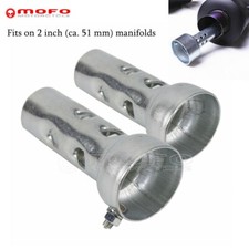 Silenciador de inserción de tubo de escape corto extraíble de 51 mm DB Killer para universal