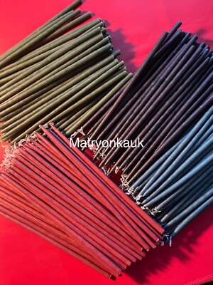 Set 5tlg. Kerzen Naturwachs 0,4х180mm Свечи натуральный воск Hochwertig!