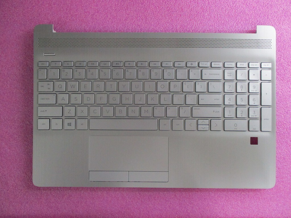 New HP 15-DW 15T-DW US English Palmrest with Non-Backlit Keyboard