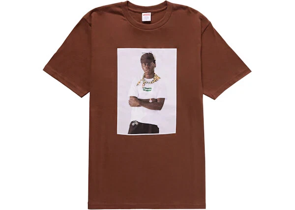 Taille L   Tee shirt marron Supreme Tyler The Creator 
