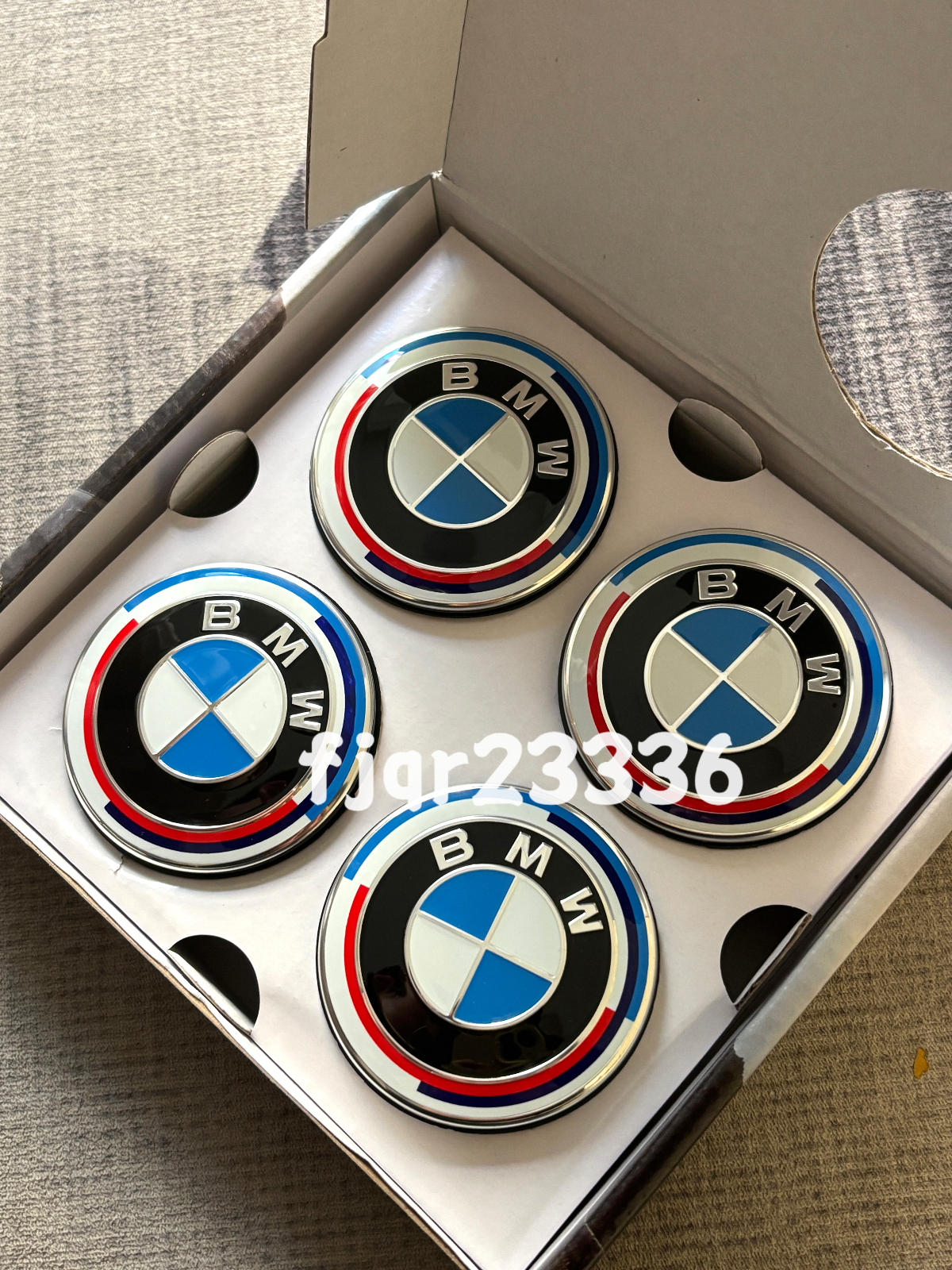 50th Anniversary 68mm Floating Wheel Center Caps - Set of 4