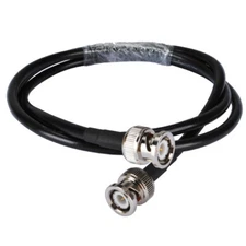 BNC Male to BNC Male RG58 Cable 1m/3ft for Police Scanner Oscilloscope Scope