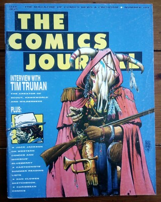 THE COMICS JOURNAL 144, TIM TRUMAN, FANTAGRAPHICS, SEPTEMBER 1991