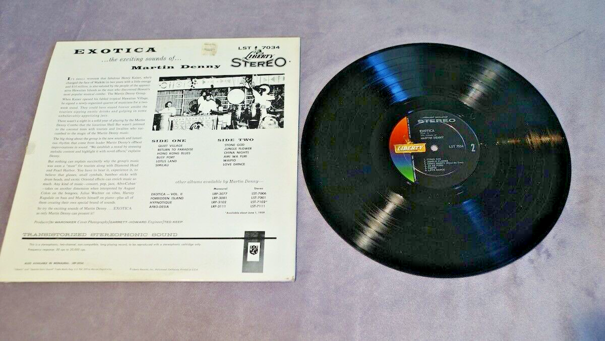 米LP Martin Denny Exotica LST7034 LIBERTY /00260 NC0zMDE1LmpwZWc.jpeg