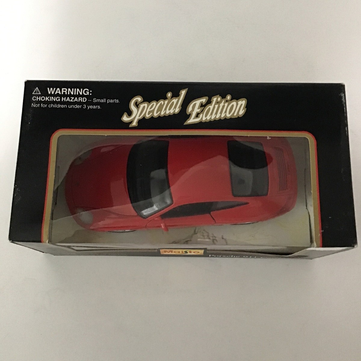 Maisto, Special Edition, Red Porsche 911 Carrera 1997 1/124