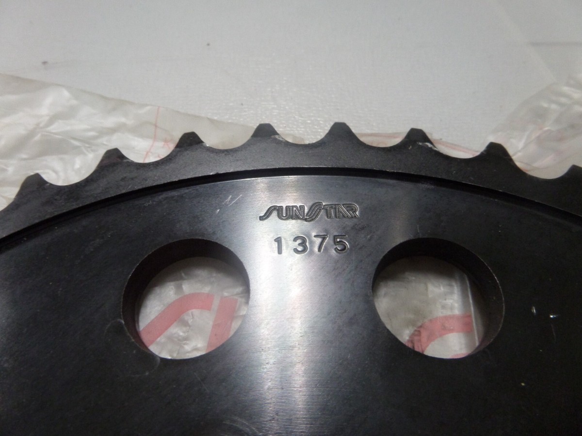 NOS Sunstar Rear Sprocket 45T Fits Kawasaki 1983-1985 GPZ750 ZX750
