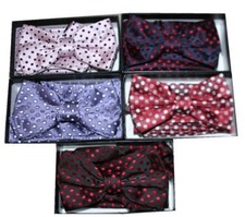 Antonio Ricci Bow Tie with Handkerchief in Gift Box