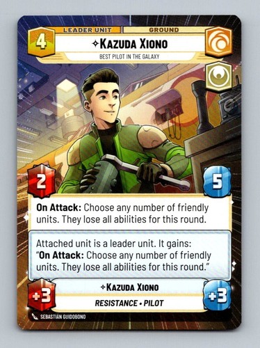 Star Wars Unlimited - Jump to Lightspeed - Leaders - U-Pick - Picture 45 of 48
