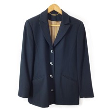 Vintage Hamells Black Single Breasted Jacket/blazer Uk 12
