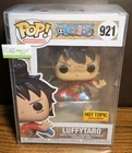 Funko Pop One Piece Luffytaro Metallic #921 Hot Topic Exclusive With Protector