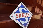 SKELLY Gas Station Pump Sign Oil Company Logo Advertising Midland Refining AD — photo 4
