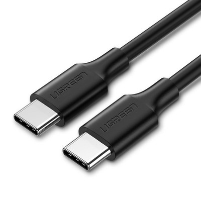 3m USB Type C Lade- und Datenkabel Power Delivery und Quick Charge 3A Schwarz