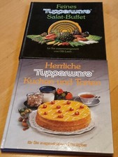 2x Tupperware Bücher - Salat -  Kuchen - Rezepte