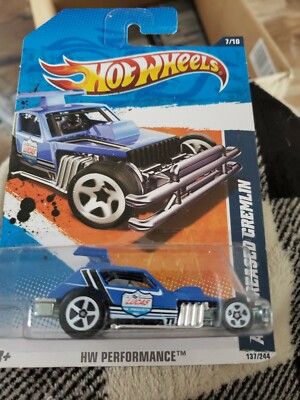 HOT WHEELS #137/244 2011 HW PERFORMANCE 7/10 AMC GREASED GREMLIN