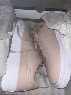 Nike Air Force Pixel, Women, UK (US 9), Nude Pink, Brand New
