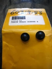 (2) NOS OEM Genuine Harley Davidson Chain Guard Rubber Bumpers P/N 60319-83 NEW