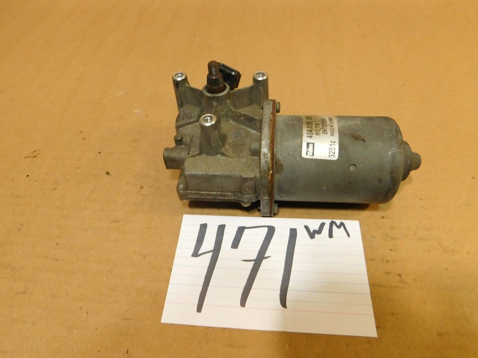2001 - 2009 Volvo S60 FRONT Used Front Windshield Wiper Motor #471-WM