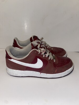 2009 Nike Air Force Supreme Red Suede DS Men's Size 11 leather 315122-611  RARE