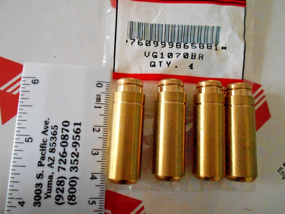 Alfa Romeo -1300 101 - 1600 - 1750 - 2000 60-94 (4) бронзовые направляющие впускных клапанов - Изображение 3 из 4