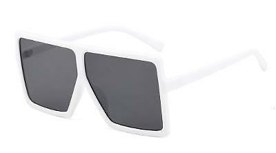 Square Oversized Sunglasses for Women/Men Flat Top Trendy Shades - Bild 19 von 22