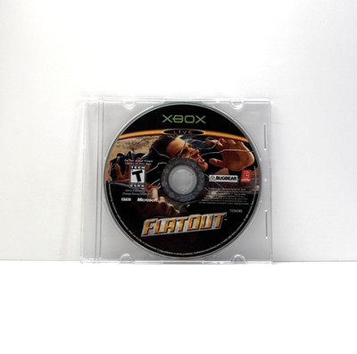 FlatOut Microsoft Original Xbox Game Disc Only Refurbished Tested Free Shipping