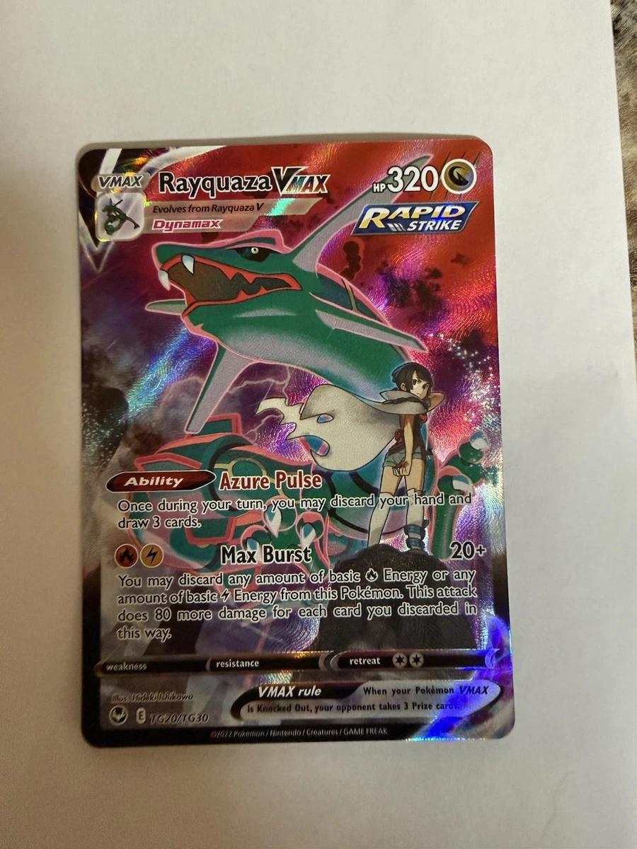 Rayquaza VMAX Pokémon TCG Cards for sale | eBay