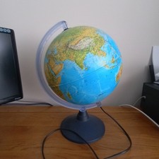 Globe desk lamp