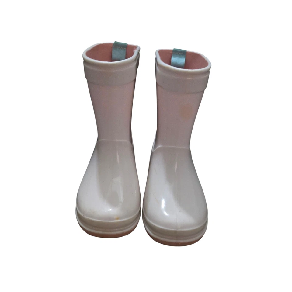 Disney Princesa Blanco Niño Pequeño Botas de Lluvia Niño Pequeño 6 Moana, Tiana, Cenicienta Foto 3 de 4