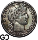 1899 Barber Half Dollar *Scarce Key Date* XF++