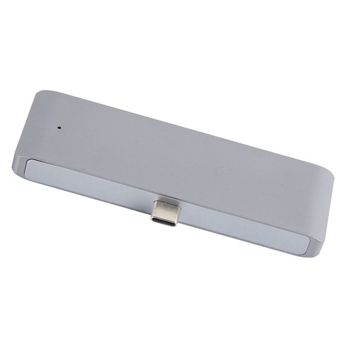 USB C Hub 4 In 1 USB C To USB USB3.0 HDTV AUX 3.5mm USB C Splitter For OS X NEW - Afbeelding 2 van 12