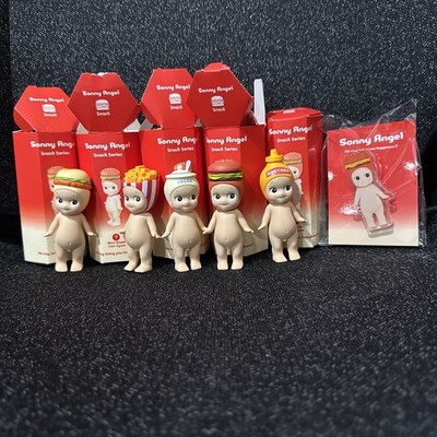 Sonny Angels - Snack Series lot of 5, ChickenSandwich,Fries,Sugar