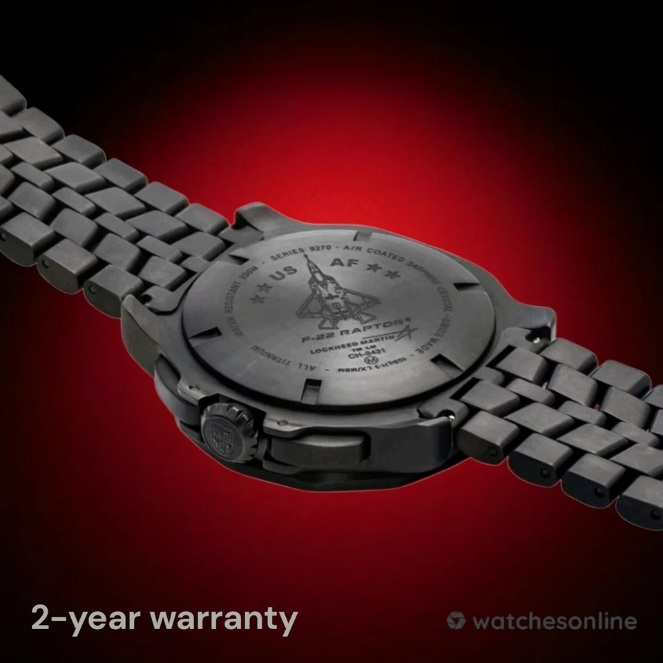 Reloj de buceo Luminox XA.9272 de acero inoxidable para hombre esfera negra cuarzo Foto 2 de 4