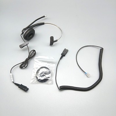 Snom Headset Telefonzubehör A100M Monaural Komfort Sprachqualität Tischtelefone