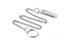 Pocket Chain Belt Clip Key Chain Accessory with 1.125 Inch Split Ring