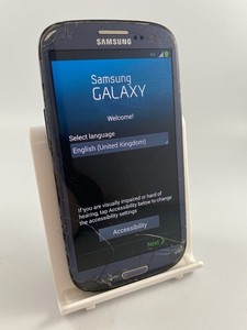 Samsung Galaxy S3 blau entsperrt 16GB 4,8" NFC 8MP Android Smartphone Defekt #C10