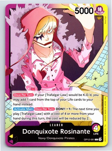 Donquixote Rosinante (061) Leader - Legacy of the Master OP12