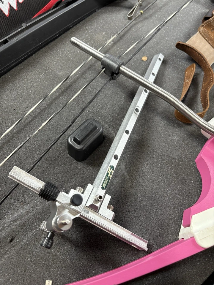 Arco Génesis Rosa Con Estuche Plano Modelo 1109 Y Accesorios Foto 4 de 4