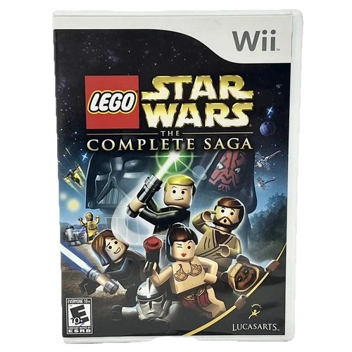 Lego Star Wars The Complete Saga Wii Complete Game Tested Video Game No Manual