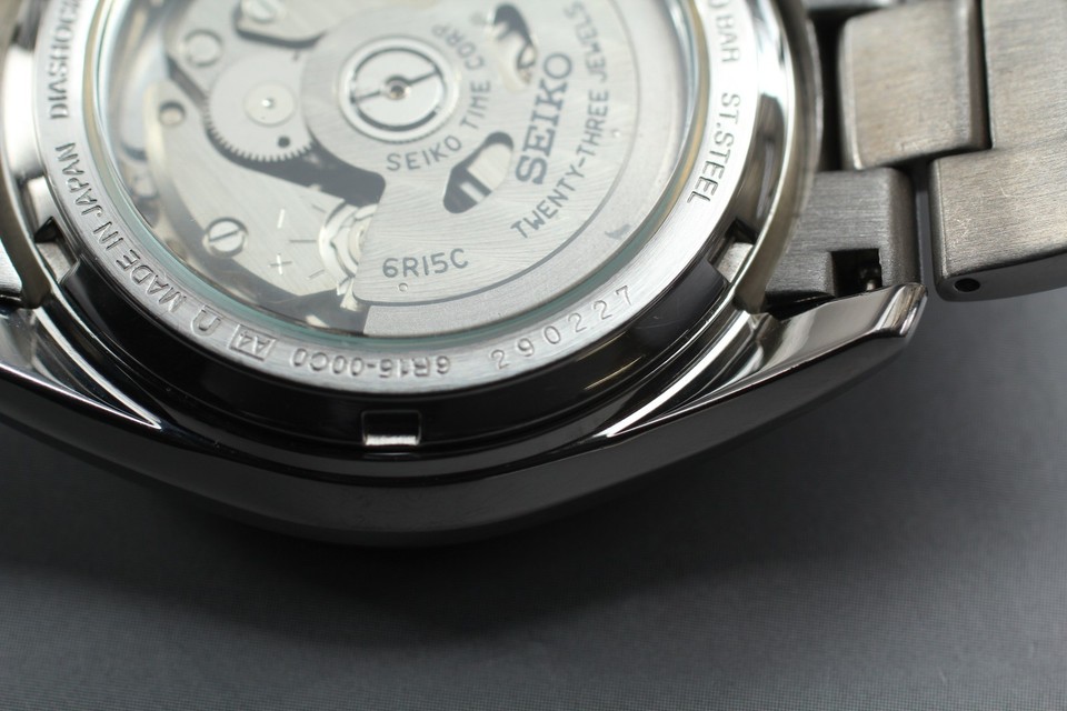 Seiko Mens Automatic Watch 6R15-00C0 SARB070 38mm Ivory Dial Date [Near ...
