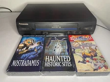 Panasonic VCR PV-V4022 Tested Works With Movies No Remote
