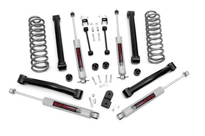 Roug Country 3.5 Inch Lift Kit V-8 Motor Jeep Grand Cherokee ZJ 2WD 4WD 93-98