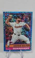 2025 Topps Heritage - High Number SP Andrew Walters #484 Chrome Light Blue...