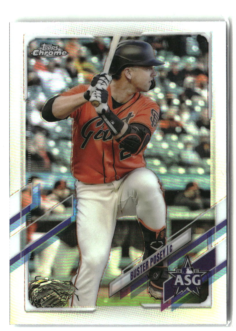 2021 Topps Chrome Update #ASG-27 Buster Posey 2021 All-Star Game