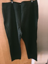 Express Women's Ponte Pull-On Pants Hunter Green Plus Size XXL NWT