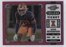2023 Chronicles Draft Picks Contenders Optic Pink Prizm Devon Witherspoon 1as3