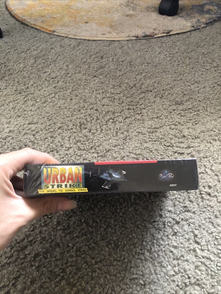 Urban Strike (Super Nintendo SNES, 1995) SEALED Brand New W/ Hang Tab Fast Ship - Image 4 of 4